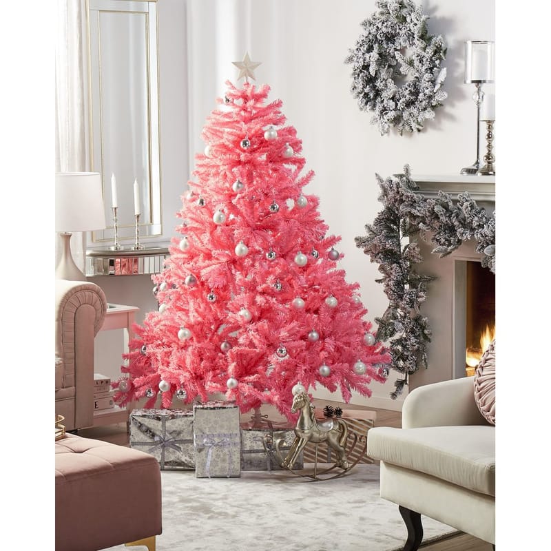 Konstgjord Julgran Farnham - Rosa 150x150x180 cm - Inredning & dekor - Julpynt & helgdekoration - Julpynt & juldekoration - Plastgran