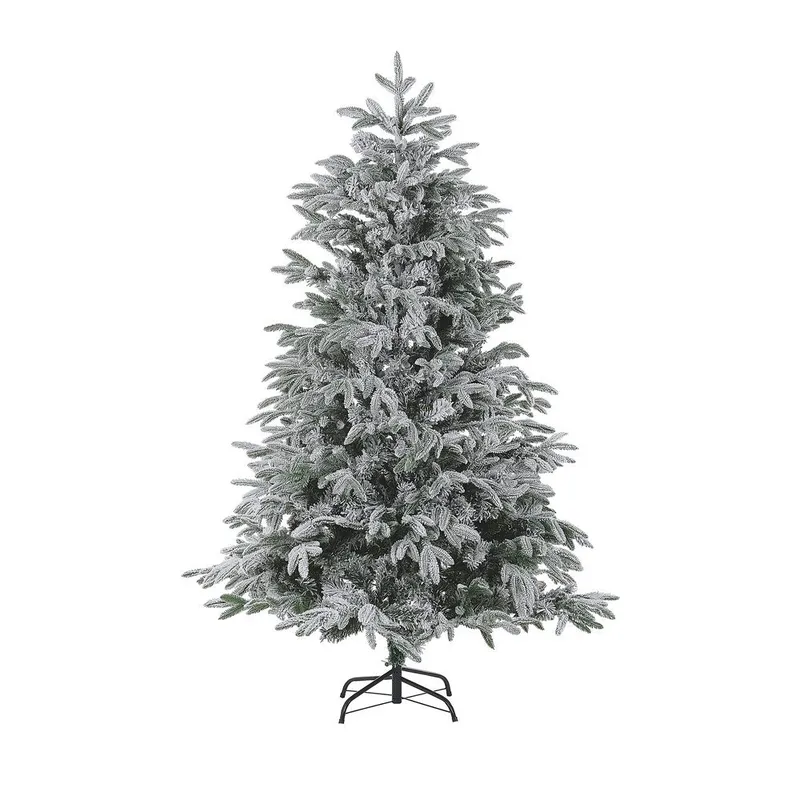 Konstgjord Snöig Julgran Bassie - 130x130x180 cm - Inredning & dekor - Julpynt & helgdekoration - Julpynt & juldekoration - Plastgran
