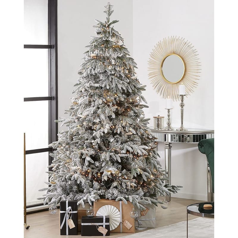 Konstgjord Snöig Julgran Bassie - 150x150x210 cm - Inredning & dekor - Julpynt & helgdekoration - Julpynt & juldekoration - Plastgran