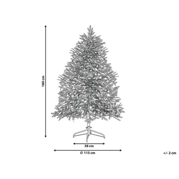 Konstgjord Snöig Julgran Brisco - 115x115x180 cm - Inredning & dekor - Julpynt & helgdekoration - Julpynt & juldekoration - Plastgran