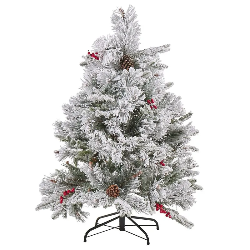Masala Liten Snöig Plastgran 120 cm - Vit/Grön - Inredning & dekor - Julpynt & helgdekoration - Julpynt & juldekoration - Plastgran