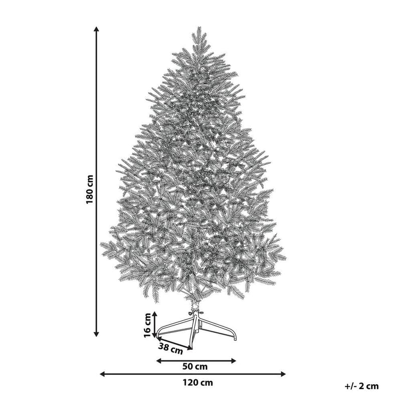 Masala Snöig Plastgran 180 cm - Vit/Grön - Inredning & dekor - Julpynt & helgdekoration - Julpynt & juldekoration - Plastgran