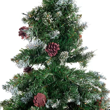 Palomar Plastgran 210 cm med Belysning - Grön|Svart - Inredning & dekor - Julpynt & helgdekoration - Julpynt & juldekoration - Plastgran