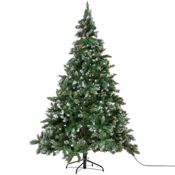 Palomar Plastgran 210 cm med Belysning - Grön|Svart - Inredning & dekor - Julpynt & helgdekoration - Julpynt & juldekoration - Plastgran
