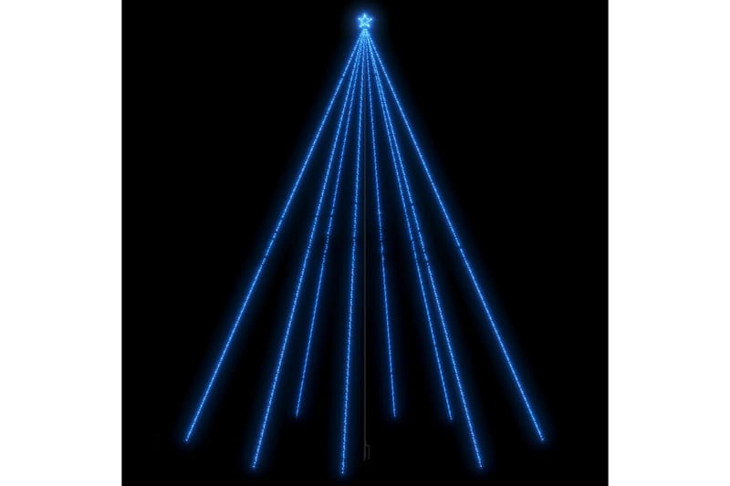 Julgransbelysning inomhus/utomhus 1300 LEDs blå 8 m - Blå - Inredning & dekor - Julpynt & helgdekoration - Julpynt & juldekoration - Plastgran