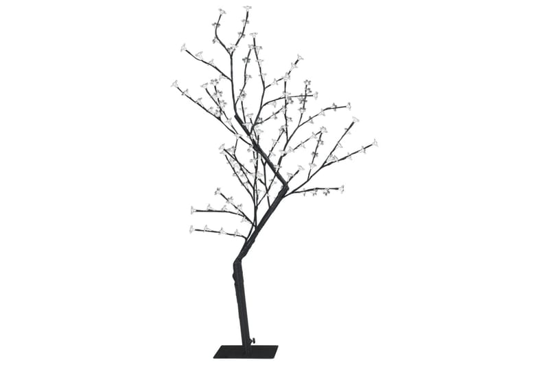 Plastgran 128 LEDs körsbärsblommor varmvitt ljus 120 cm - Svart - Inredning & dekor - Julpynt & helgdekoration - Julpynt & juldekoration - Plastgran