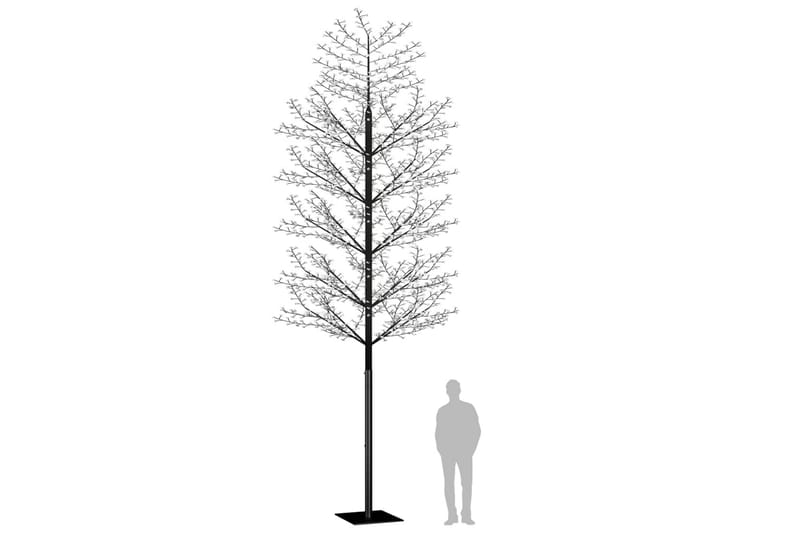 Plastgran 2000 LED körsbärsblommor kallvitt ljus 500 cm - Svart - Inredning & dekor - Julpynt & helgdekoration - Julpynt & juldekoration - Plastgran