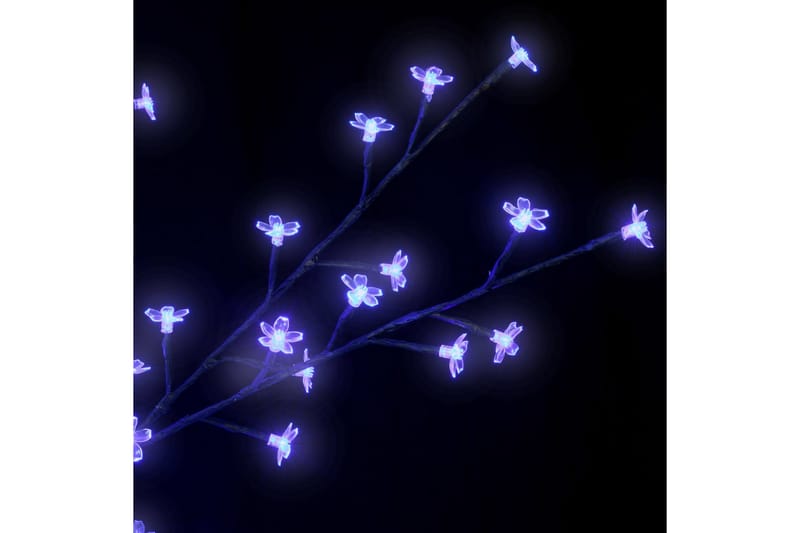 Plastgran 600 LED körsbärsblommor blått ljus 300 cm - Svart - Inredning & dekor - Julpynt & helgdekoration - Julpynt & juldekoration - Plastgran