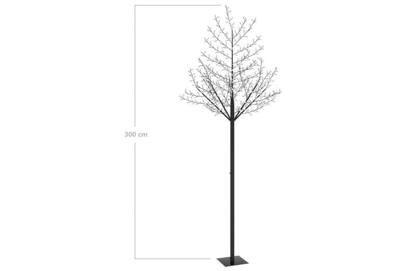Plastgran 600 LED körsbärsblommor blått ljus 300 cm - Svart - Inredning & dekor - Julpynt & helgdekoration - Julpynt & juldekoration - Plastgran