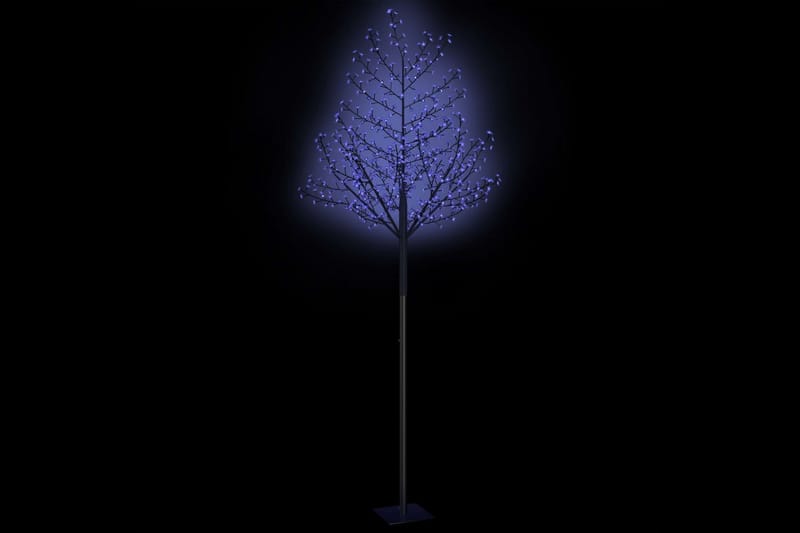 Plastgran 600 LED körsbärsblommor blått ljus 300 cm - Svart - Inredning & dekor - Julpynt & helgdekoration - Julpynt & juldekoration - Plastgran