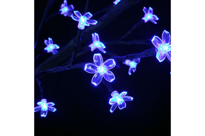 Plastgran 600 LED körsbärsblommor blått ljus 300 cm - Svart - Inredning & dekor - Julpynt & helgdekoration - Julpynt & juldekoration - Plastgran