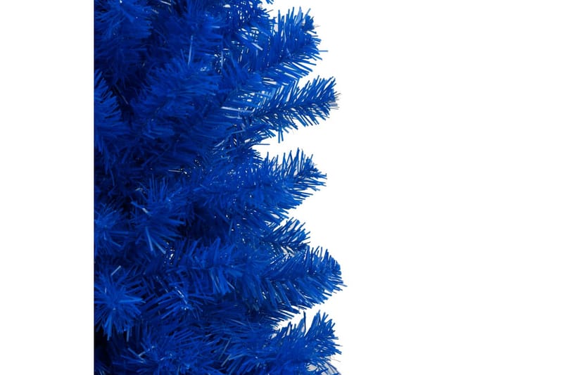 Plastgran med LED och julgranskulor blå 210 cm PVC - Inredning & dekor - Julpynt & helgdekoration - Julpynt & juldekoration - Plastgran