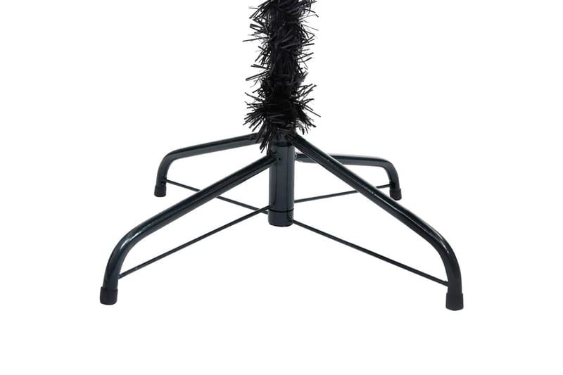 Plastgran med LED och julgranskulor svart 150 cm PVC - Inredning & dekor - Julpynt & helgdekoration - Julpynt & juldekoration - Plastgran