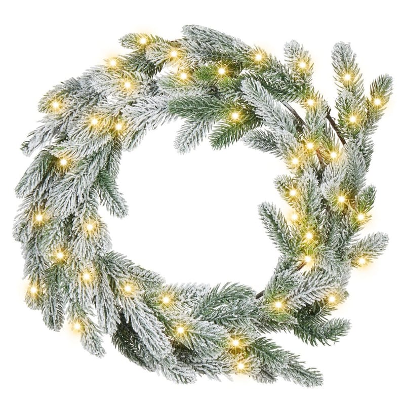 Snöig Julkrans Albini