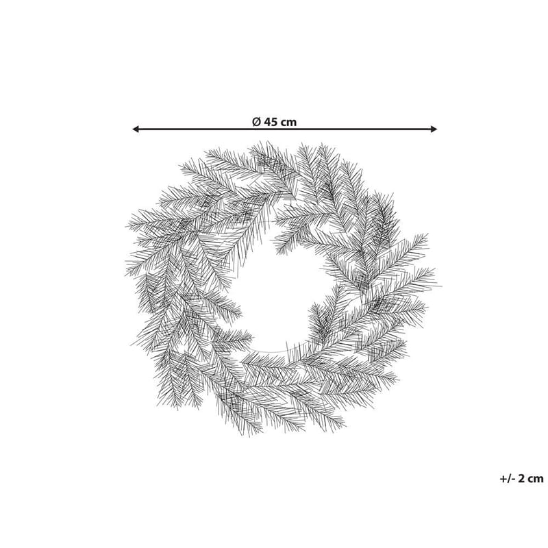 Snöig Julkrans Albini - Inredning & dekor - Julpynt & helgdekoration - Julpynt & juldekoration - Julkrans