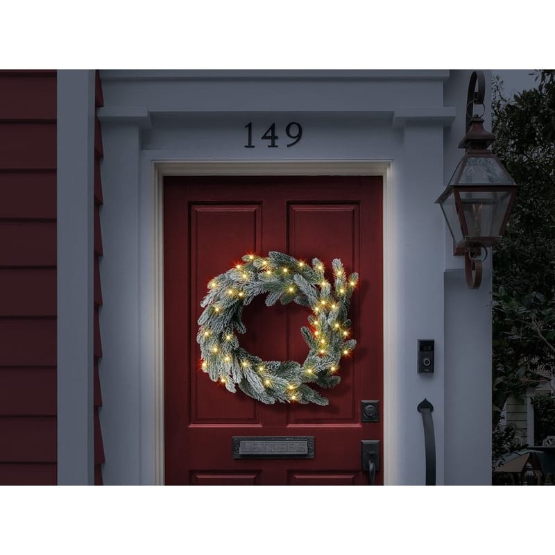 Snöig Julkrans Albini - Inredning & dekor - Julpynt & helgdekoration - Julpynt & juldekoration - Julkrans