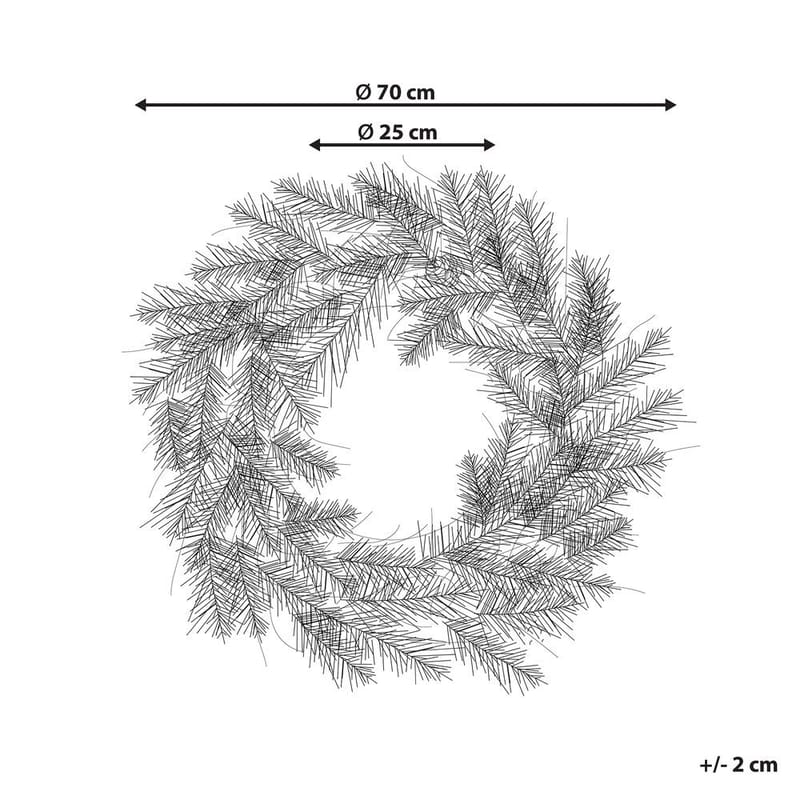 Snöig Julkrans Sundo - Inredning & dekor - Julpynt & helgdekoration - Julpynt & juldekoration - Julkrans