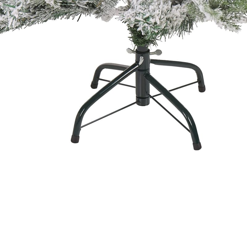 Tomichi Liten Snöig Plastgran 120 cm - Vit|Svart|Grön - Inredning & dekor - Julpynt & helgdekoration - Julpynt & juldekoration - Plastgran