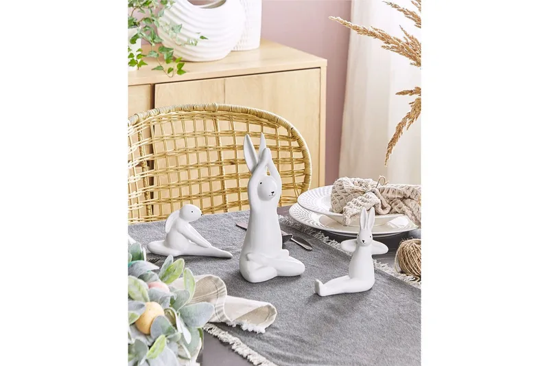 Prydnadsfigur Brest set om 3 - Inredning & dekor - Julpynt & helgdekoration - Påskpynt & påskdekoration - Påskpynt harar & kaniner