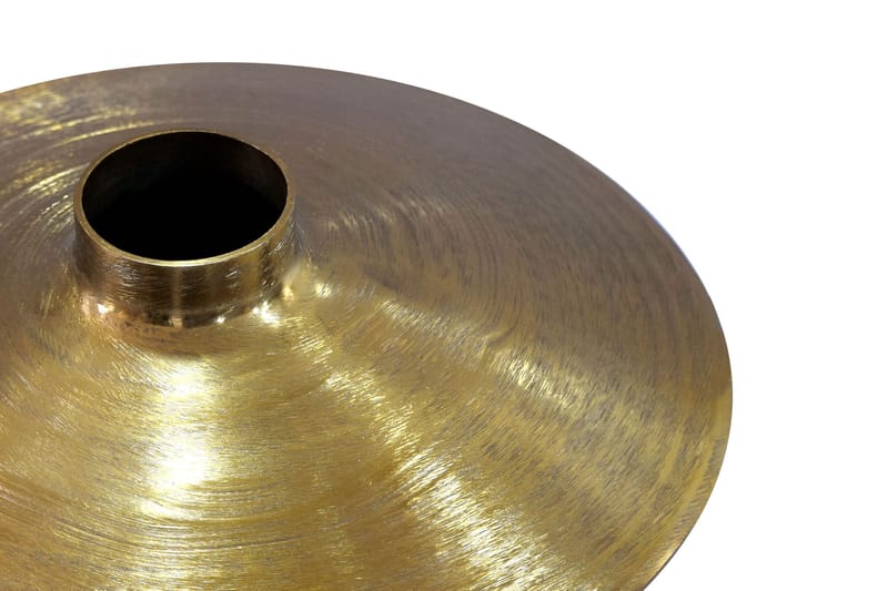 Helin Bordsvas 35 cm i aluminium - Guld - Inredning & dekor - Dekor & inredningsdetaljer