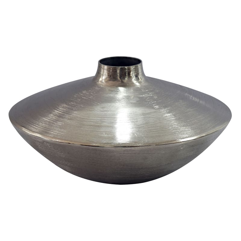 Helin Bordsvas 35 cm i aluminium - Silver - Inredning & dekor - Dekor & inredningsdetaljer