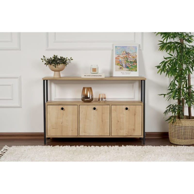 Hemani Konsollbord 120 cm - Svart - Möbler - Vardagsrum - Soffbord & vardagsrumsbord - Avlastningsbord & konsolbord