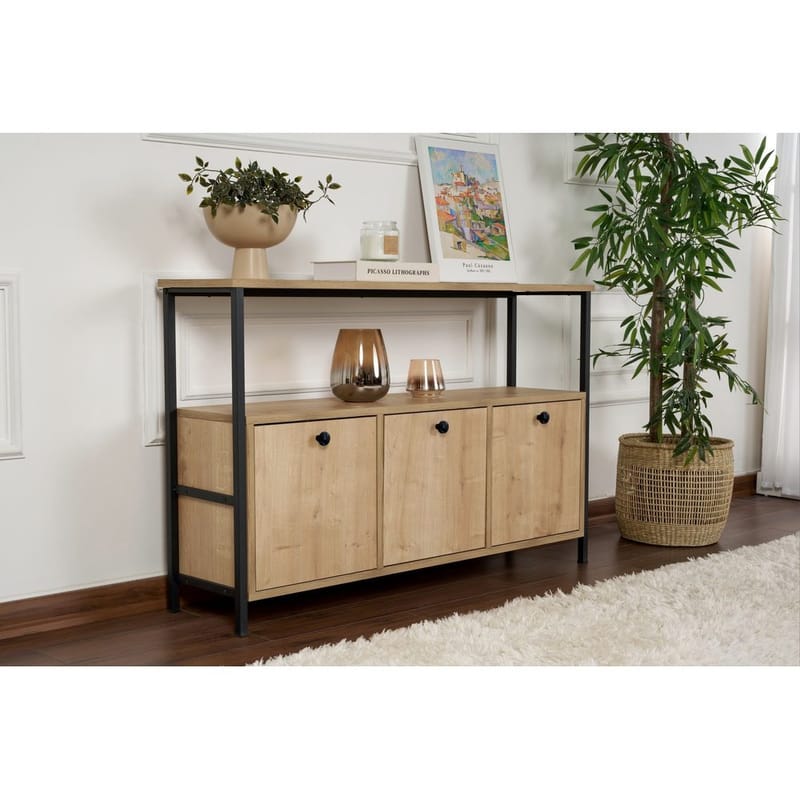 Hemani Konsollbord 120 cm - Svart - Möbler - Vardagsrum - Soffbord & vardagsrumsbord - Avlastningsbord & konsolbord