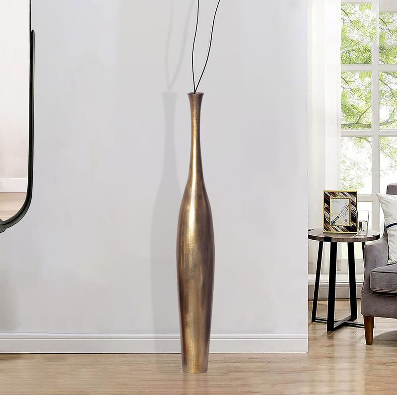Isloren Vas 75 cm - Guldfärgad - Inredning & dekor - Dekor & inredningsdetaljer