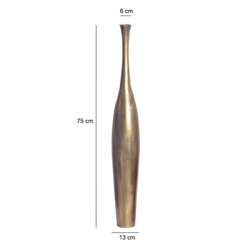 Isloren Vas 75 cm - Guldfärgad - Inredning & dekor - Dekor & inredningsdetaljer