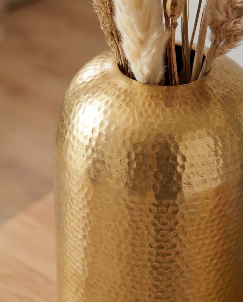 Korva Golvvas 45 cm i aluminium - Guld - Inredning & dekor - Dekor & inredningsdetaljer