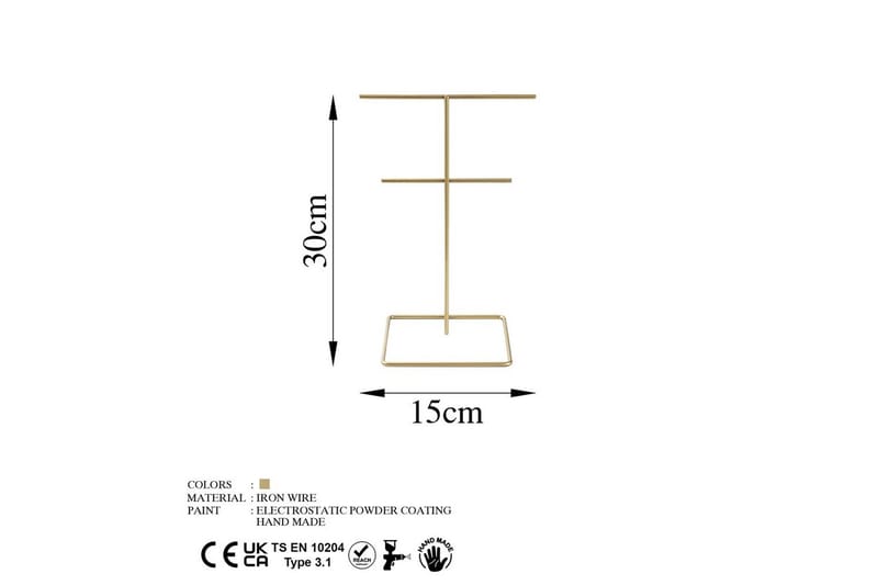 Kovra Figurer - Guld - Inredning & dekor - Dekor & inredningsdetaljer