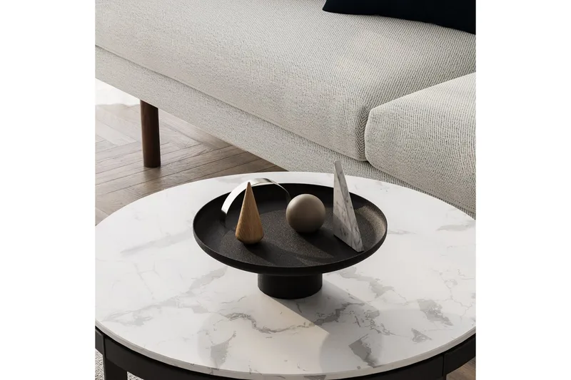 Dekorativt Metalltillbehör Mirven Svart - Svart - Inredning & dekor - Ljus & dofter - Ljushållare & ljusfat