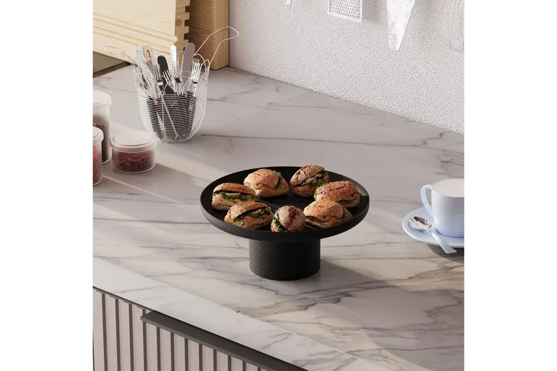 Dekorativt Metalltillbehör Mirven Svart - Svart - Inredning & dekor - Ljus & dofter - Ljushållare & ljusfat