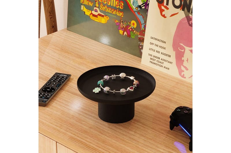 Dekorativt Metalltillbehör Mirven Svart - Svart - Inredning & dekor - Ljus & dofter - Ljushållare & ljusfat