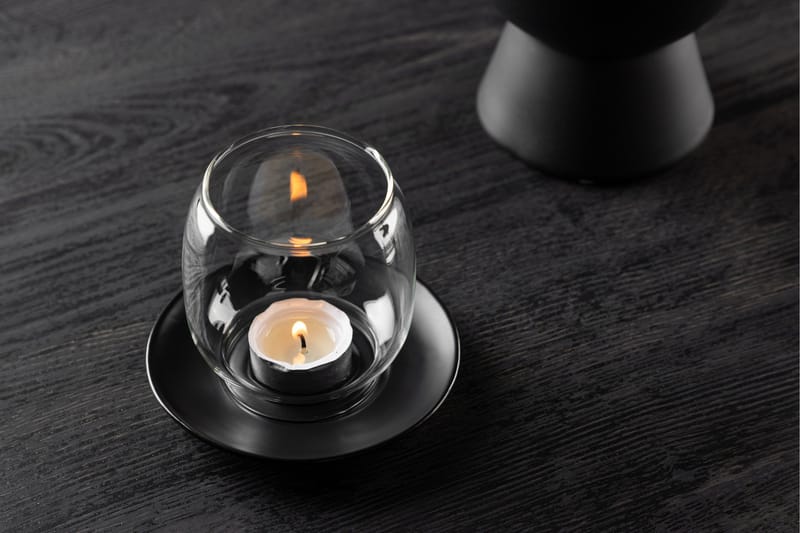 Archy Ljuslykta 11,5x9,5 cm - Svart - Inredning & dekor - Ljus & dofter - Ljusstake & kandelaber - Ljuslykta