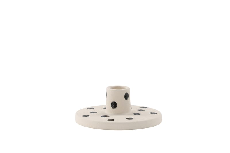 Bette Ljusstake 12x5 cm - Vit - Inredning & dekor - Ljus & dofter - Ljusstake & kandelaber - Kandelaber bord