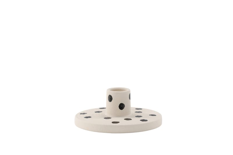 Bette Ljusstake 12x5 cm - Vit - Inredning & dekor - Ljus & dofter - Ljusstake & kandelaber - Kandelaber bord