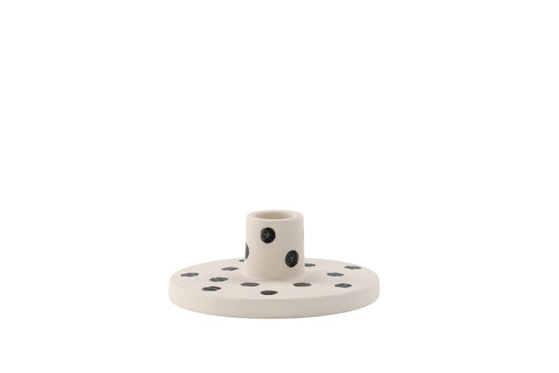 Bette Ljusstake 12x5 cm - Vit - Inredning & dekor - Ljus & dofter - Ljusstake & kandelaber - Kandelaber bord