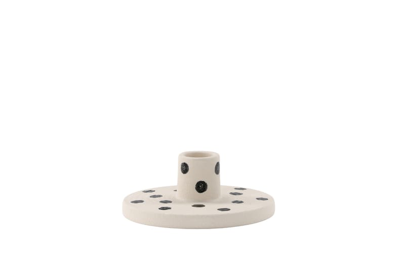 Bette Ljusstake 12x5 cm - Vit - Inredning & dekor - Ljus & dofter - Ljusstake & kandelaber - Kandelaber bord