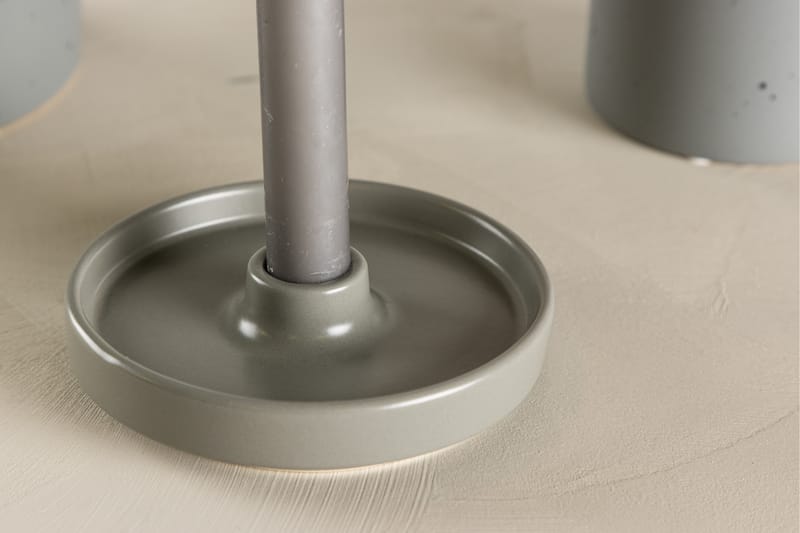 Bette Ljusstake 13x4 cm - Grå - Inredning & dekor - Ljus & dofter - Ljusstake & kandelaber - Kandelaber bord