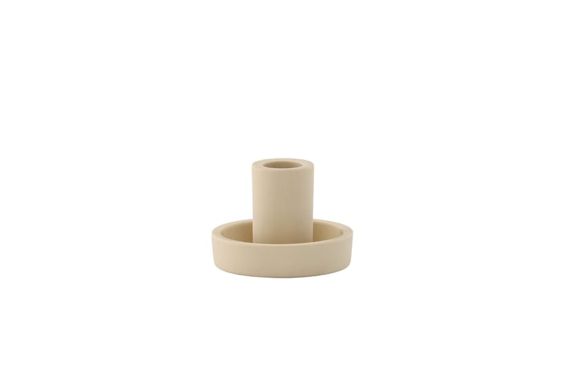 Ceco Ljusstake 11x5,6 cm - Beige - Inredning & dekor - Ljus & dofter - Ljusstake & kandelaber - Kandelaber bord