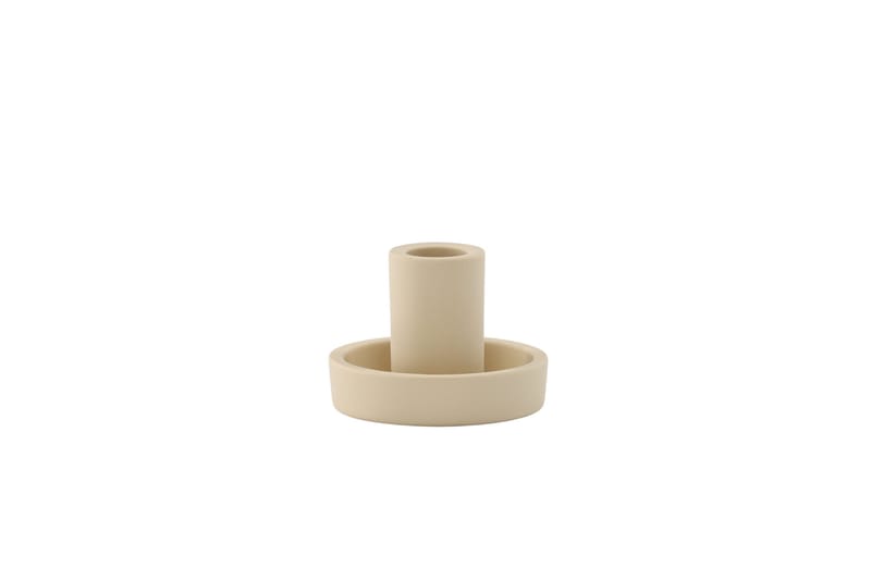 Ceco Ljusstake 11x5,6 cm - Beige - Inredning & dekor - Ljus & dofter - Ljusstake & kandelaber - Kandelaber bord