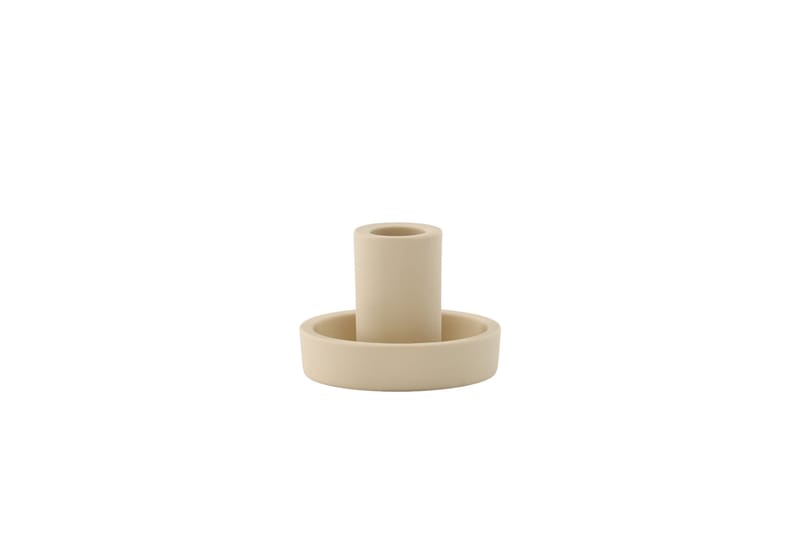 Ceco Ljusstake 11x5,6 cm - Beige - Inredning & dekor - Ljus & dofter - Ljusstake & kandelaber - Kandelaber bord