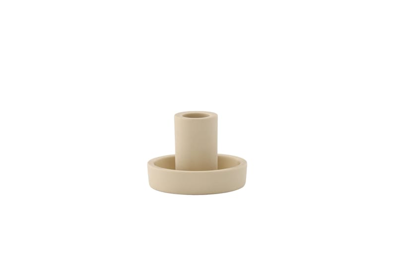Ceco Ljusstake 11x5,6 cm - Beige - Inredning & dekor - Ljus & dofter - Ljusstake & kandelaber - Kandelaber bord