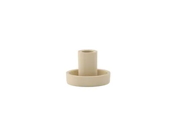 Ceco Ljusstake 11x5,6 cm - Beige - Inredning & dekor - Ljus & dofter - Ljusstake & kandelaber - Kandelaber bord