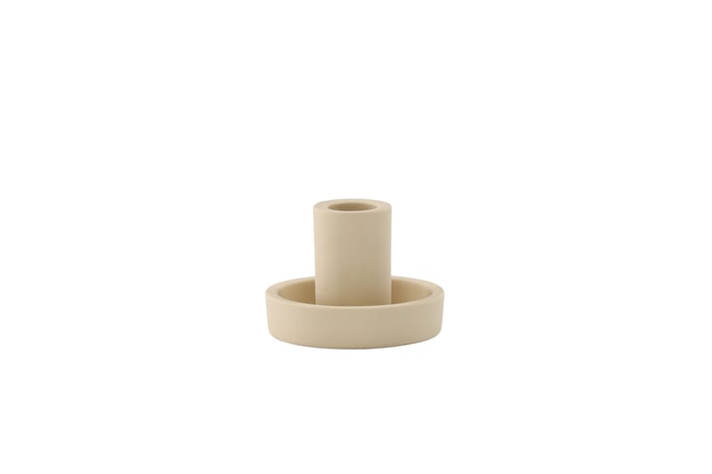 Ceco Ljusstake 11x5,6 cm - Beige - Inredning & dekor - Ljus & dofter - Ljusstake & kandelaber - Kandelaber bord