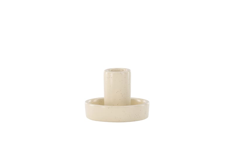 Ceco Ljusstake 11x5,6 cm - Beige - Inredning & dekor - Ljus & dofter - Ljusstake & kandelaber - Kandelaber bord