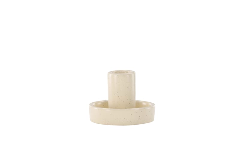 Ceco Ljusstake 11x5,6 cm - Beige - Inredning & dekor - Ljus & dofter - Ljusstake & kandelaber - Kandelaber bord