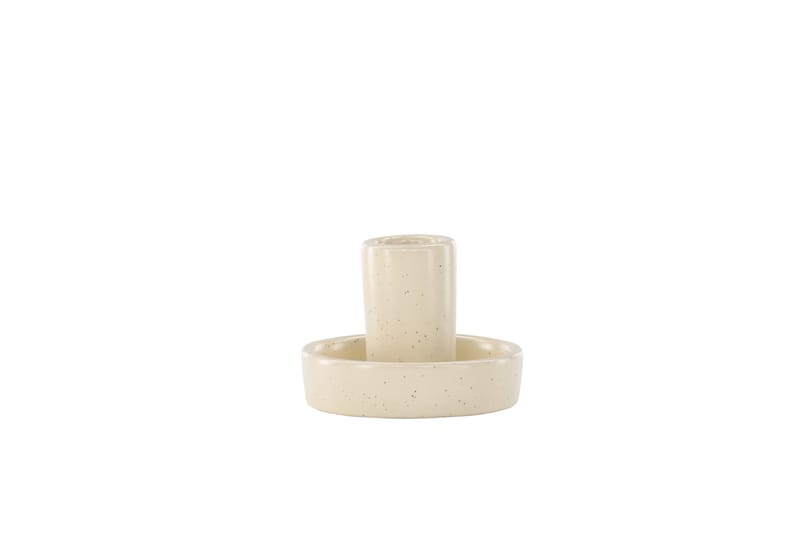 Ceco Ljusstake 11x5,6 cm - Beige - Inredning & dekor - Ljus & dofter - Ljusstake & kandelaber - Kandelaber bord