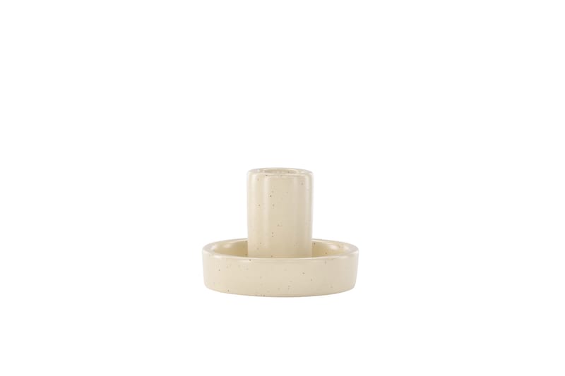 Ceco Ljusstake 11x5,6 cm - Beige - Inredning & dekor - Ljus & dofter - Ljusstake & kandelaber - Kandelaber bord